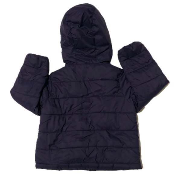 Zara Puffer Jacket Dark Blue No Tags Unisex Size 4T-5T - Picture 2 of 12